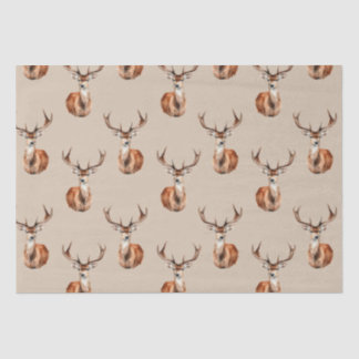Papel De Seda Nature Deer Wildlife