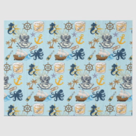 Papel De Seda  Nautical Bachelor Party