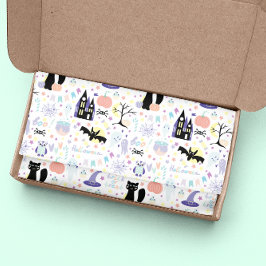 Papel De Seda Negócios Coloridos do Halloween