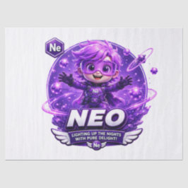 Papel De Seda Neon ATOMIVRA