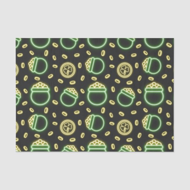 Papel De Seda Neon Pote Da Sorte (Frente )