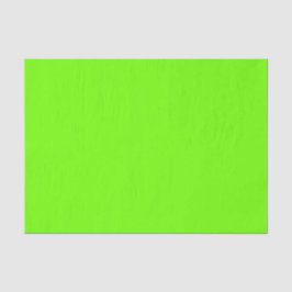 Papel De Seda Neon Verde fluorescente brilhante