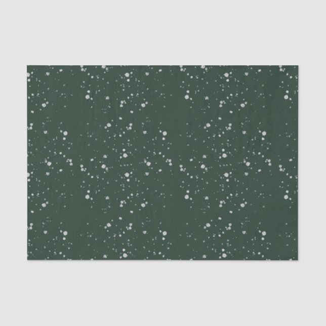 Papel De Seda Neve de Pinheiro (Frente )