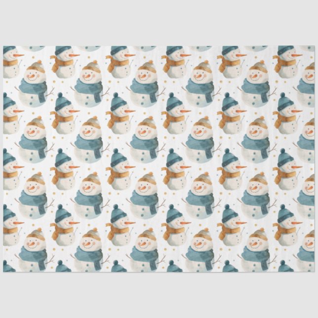 Papel De Seda Neves de desenhos animados (Frente )