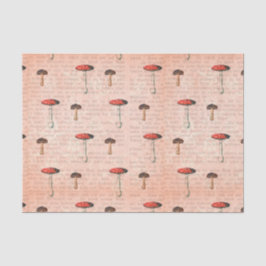 Papel De Seda Newsprint e Cogumelos