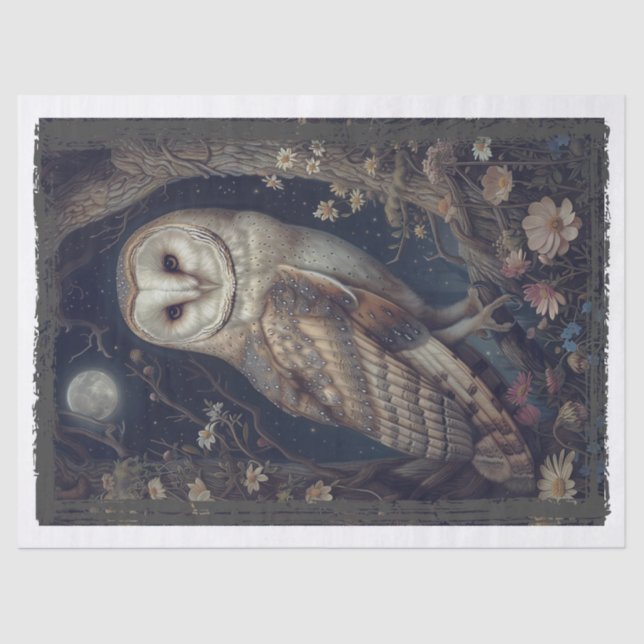 Papel De Seda Night Owl (Frente )