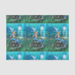 Papel De Seda Ninfa de mar