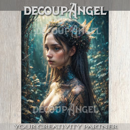 Papel De Seda Ninfa Encantada - Dissociação -