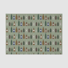 Papel De Seda No cuidado de um Apothecary