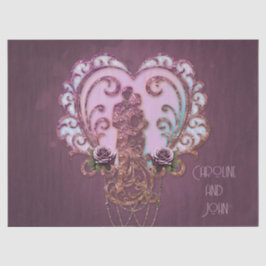 Papel De Seda No Embrião do Coração.