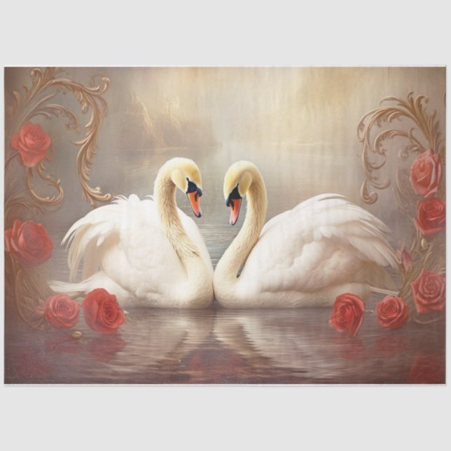 Papel De Seda No Ouro Pond (Frente )