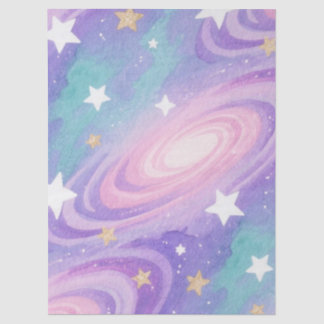 Papel De Seda Nóbulos de Nóbulos de Aquarela design