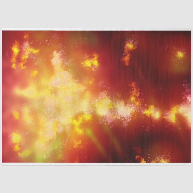 Papel De Seda Noite de Sky Flame (Frente )