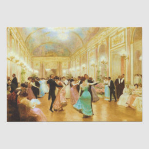Papel De Seda Noite Elegante (Dançando na Bola do Palácio)
