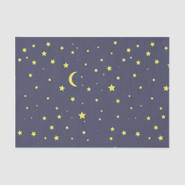 Papel De Seda Noite estrelado (Frente )