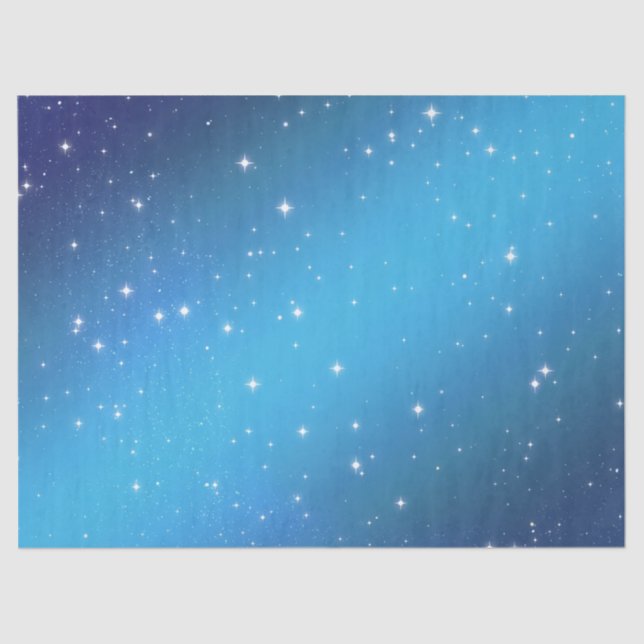 Papel De Seda Noite estrelado (Frente )