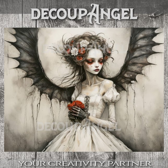 Papel De Seda Noiva Credo - Angela - Desligar - (Criador carregado)