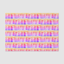 Papel De Seda Noiva de vestidos e casamento vintage Arco-Íris