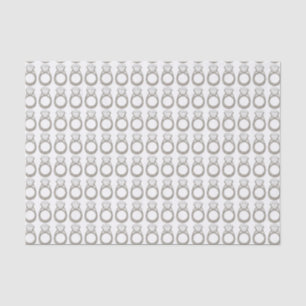 Papel De Seda Noivado Diamond Ring Bride Bling Gem