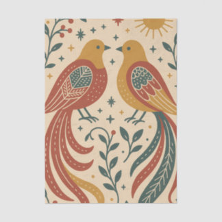 Papel De Seda Nokshi Katha : Pássaro (Pakhi)
