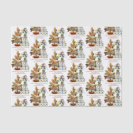 Papel De Seda Nome da Árvore de Natal de Camundongos