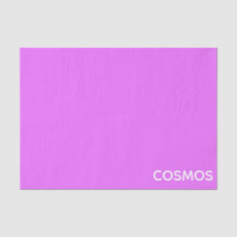 Papel De Seda Nome de cor roxa do Cosmos