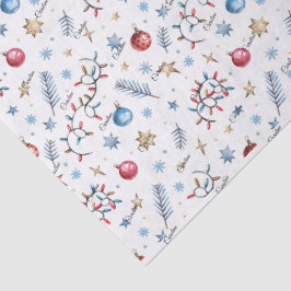 Papel De Seda Nome, Luzes Enfeites Estrelas Natal Caprichoso