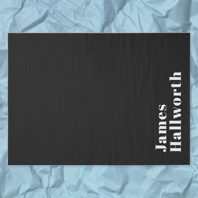 Papel De Seda Nome Moderno Retroativo Editável do na moda (ou ou (Criador carregado)