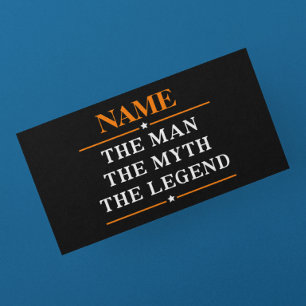 Papel De Seda Nome Personalizado O Homem O Mito A Legenda