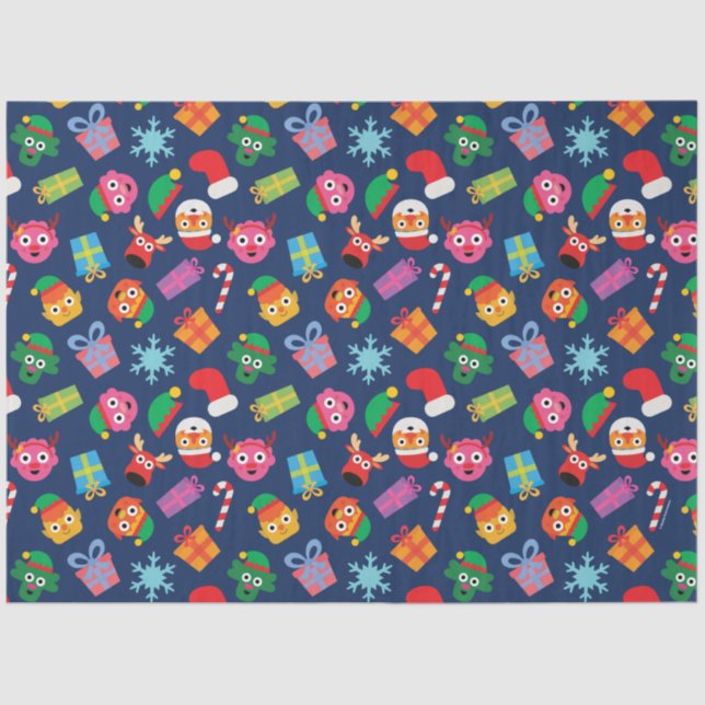 Papel De Seda Noodle Super Simples e Pals Feriado (Frente )