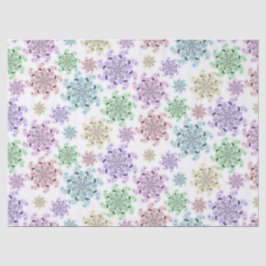 Papel De Seda Nordic Snow Garden