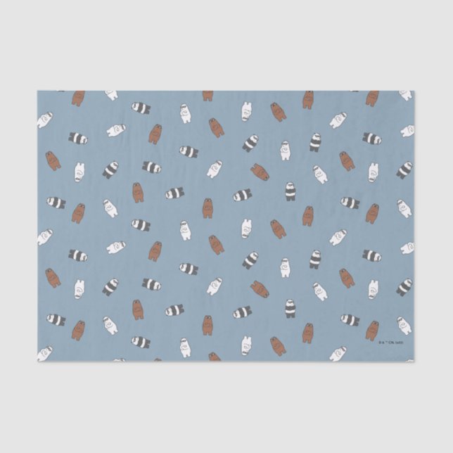 Papel De Seda Nós Bare Bears - Protetor Solar (Frente )