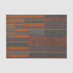 Papel De Seda Nos seis limiares atuais, Paul Klee, Abstrato