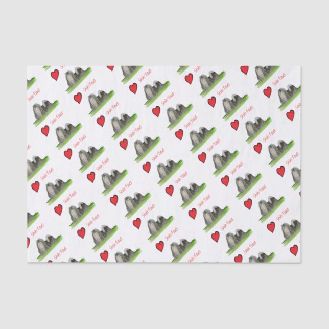 Papel De Seda nós tzus de shih do luv de Tony Fernandes (Frente )