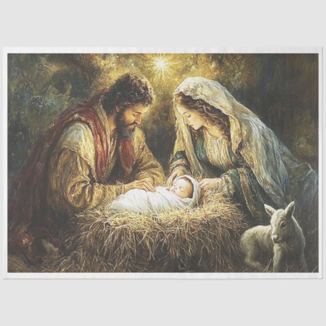 Papel De Seda Nossa Salvação (Frente )