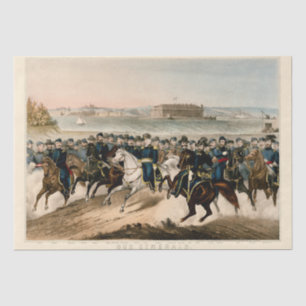 Papel De Seda Nossos Generais, Restauração da Guerra Civil Vinta