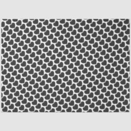 Papel De Seda Notas de Amor do Coração Negro Dor