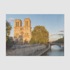 Papel De Seda Notre Dame de Paris na hora do Ouro - Paris, Franç