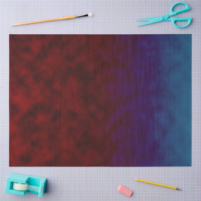 Papel De Seda Noturno da Chama Oca (Arte )