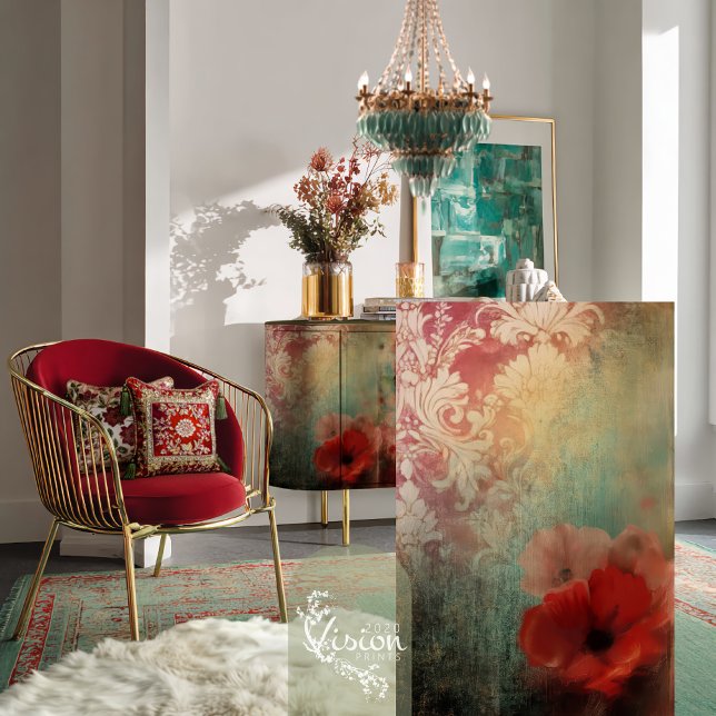 Papel De Seda Nouveau Impressões Padrões e Floral Patina (Nouveau Impressions, Patterns, Patina and Floral, Decoupage Tissue Paper.)