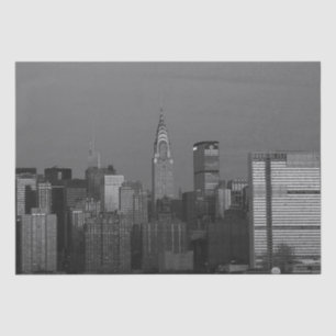 Papel De Seda Nova Iorque Manhattan Empire State Building Tis