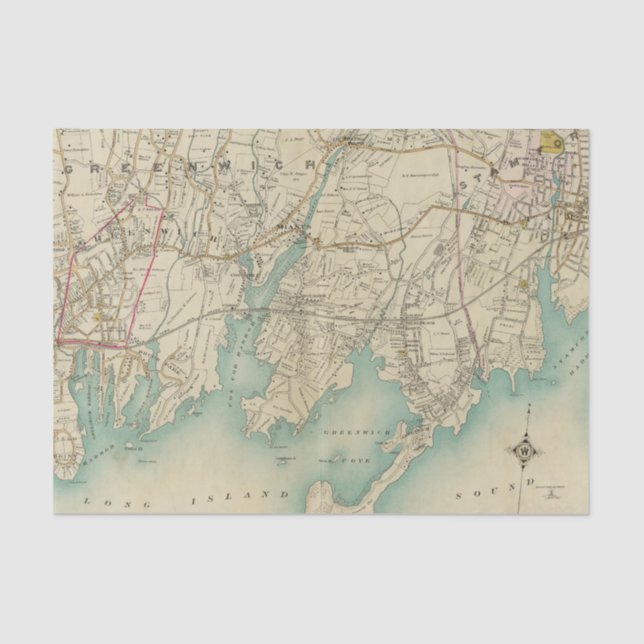 Papel De Seda Nova Iorque norte 7 (Frente )