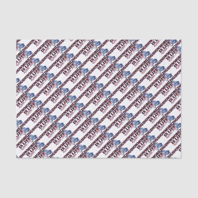 PAPEL DE SEDA NOVA SNOWMOBILING-IS-LIFE (Frente )