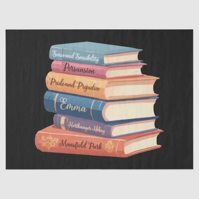 Papel De Seda Novelas de Jane Austen VII (Frente )