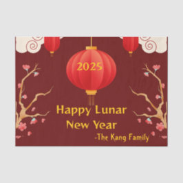 Papel De Seda Novo ano chinês 2025