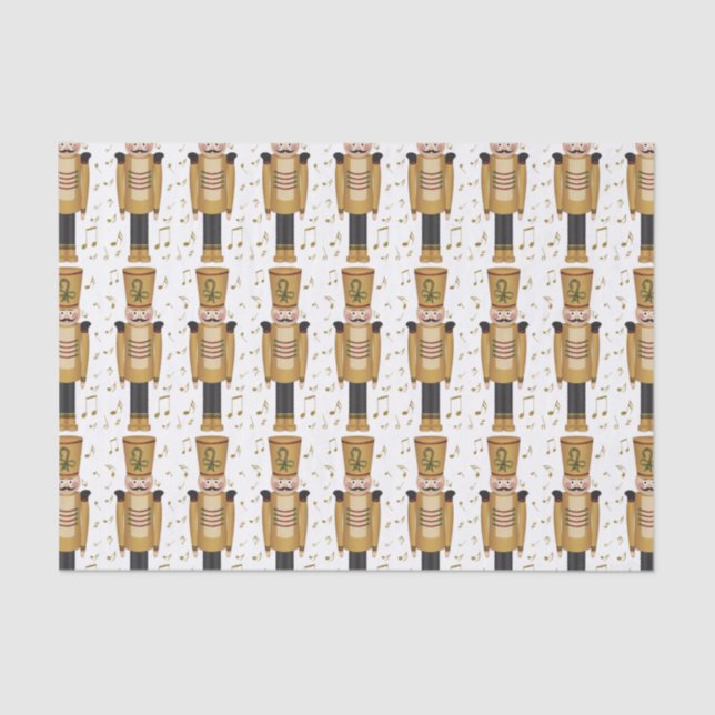 Papel De Seda Noy Soldier Noz-Cracker de Natal (Frente )