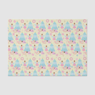 Papel De Seda Noz-cracker Ballerina, de Natal Rosa,
