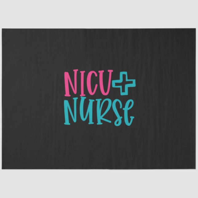 Papel De Seda Nurse Gift | NICU Nurse (Frente )