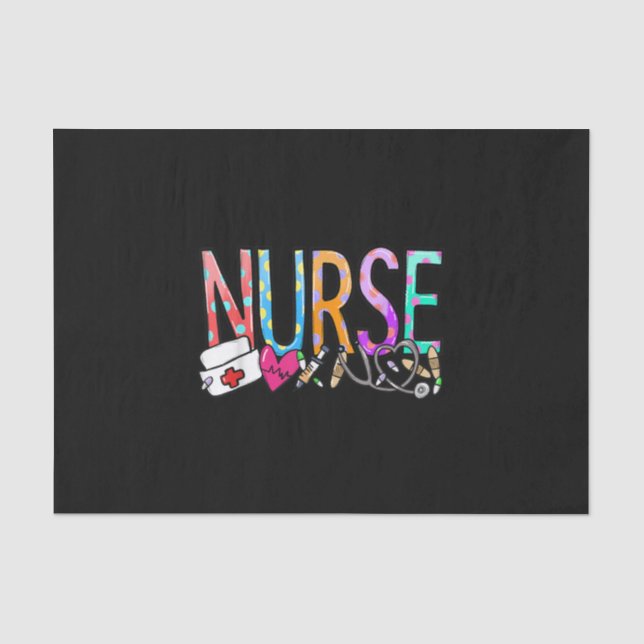 Papel De Seda Nurse's day (Frente )