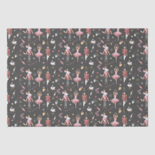Papel De Seda Nutcracker Ballerina Natal